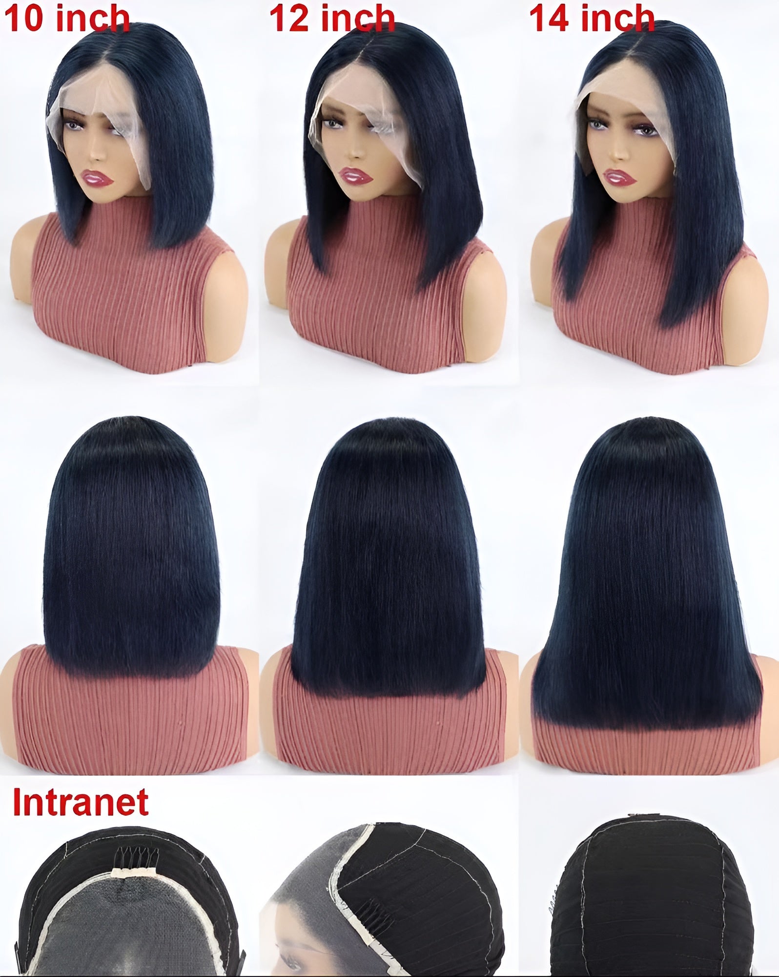 Buy Wigs Online Low Price Human Hair Bob Wigs for Women Brazilian Wig - Natural Hair and Wigs