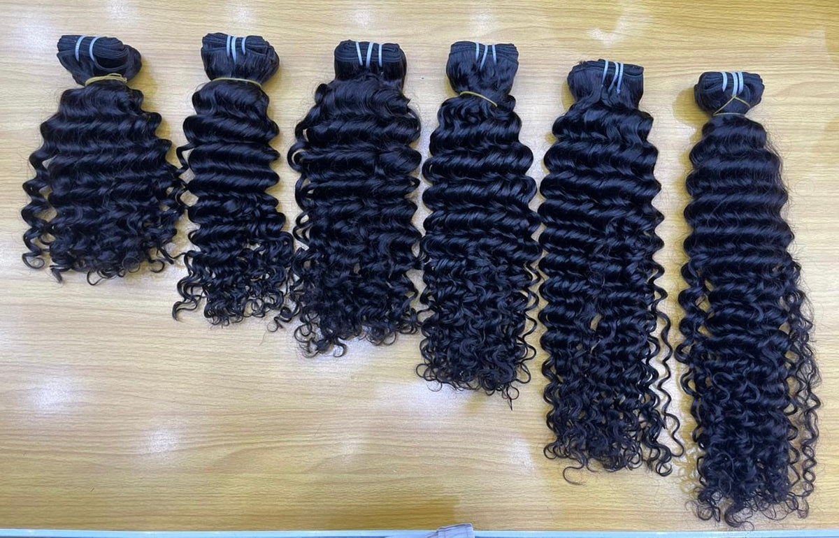 Best Curly Hair Bundle Italian Premium Quality Curly Hair Extensions - Natural Hair and Wigs