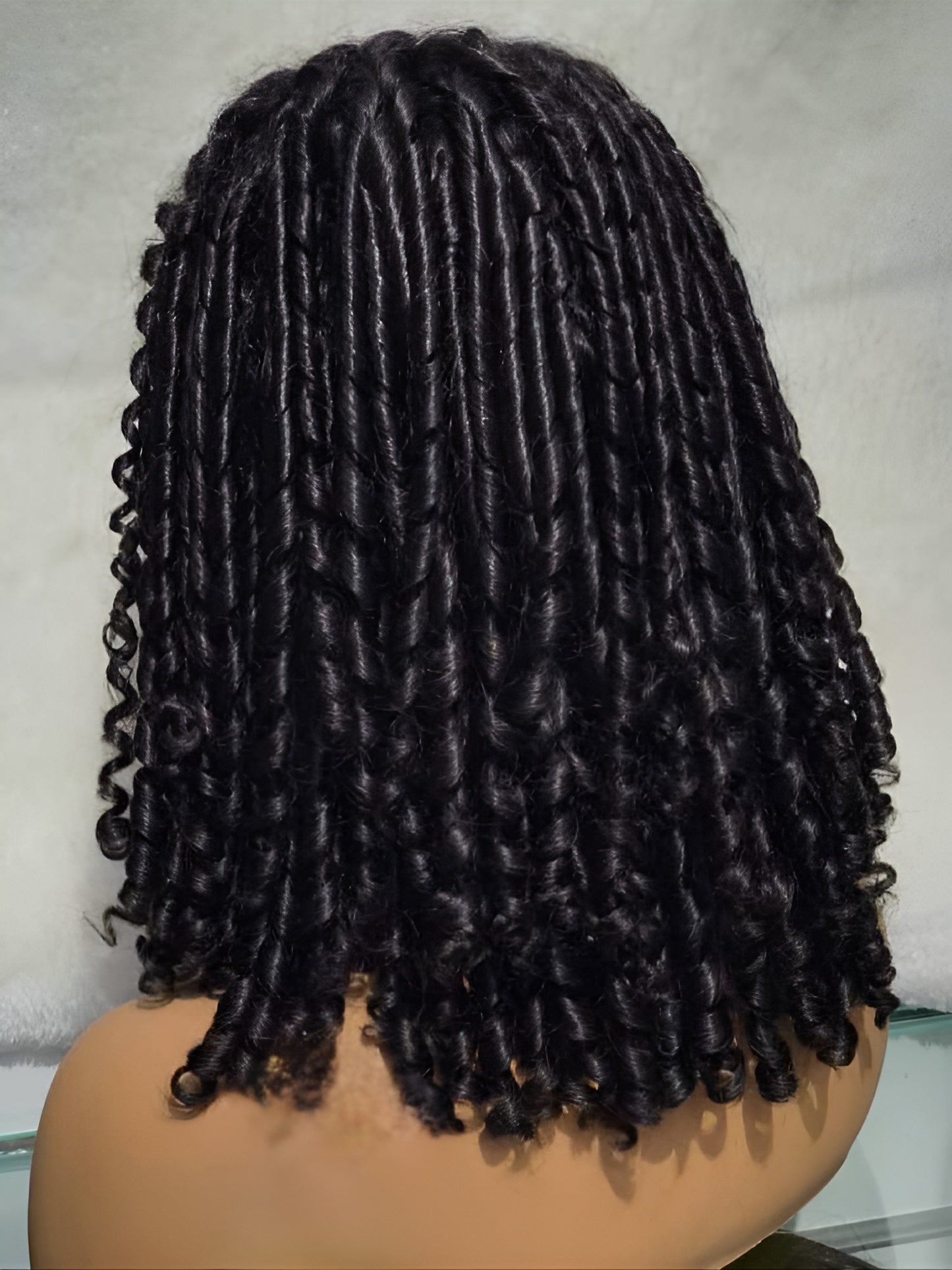 Curly Lace Front Bob Wig Human Hair Curly Ombre & Natural Bob Wig