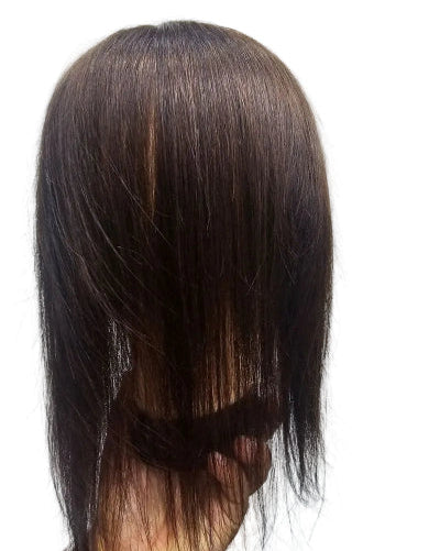 dark brown hair topper dubai. 
dark brown topper hair for women. 
Dark Brown Hair Topper for Women designed for easy hair enhancement. 
Dark Brown Hair Topper for Women creating seamless top coverage. 
Topper Hair Piece for Women with natural dark brown hair texture