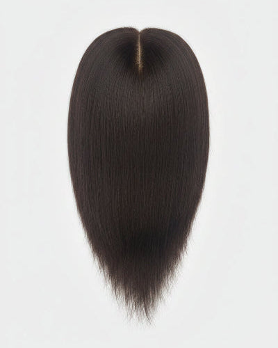 dark brown womens topper hair. 
topper hair piece for women. 
hair topper for women. 
Dark brown hair topper with natural-looking fullness. 
Topper Hair Piece for Women for adding hair volume.