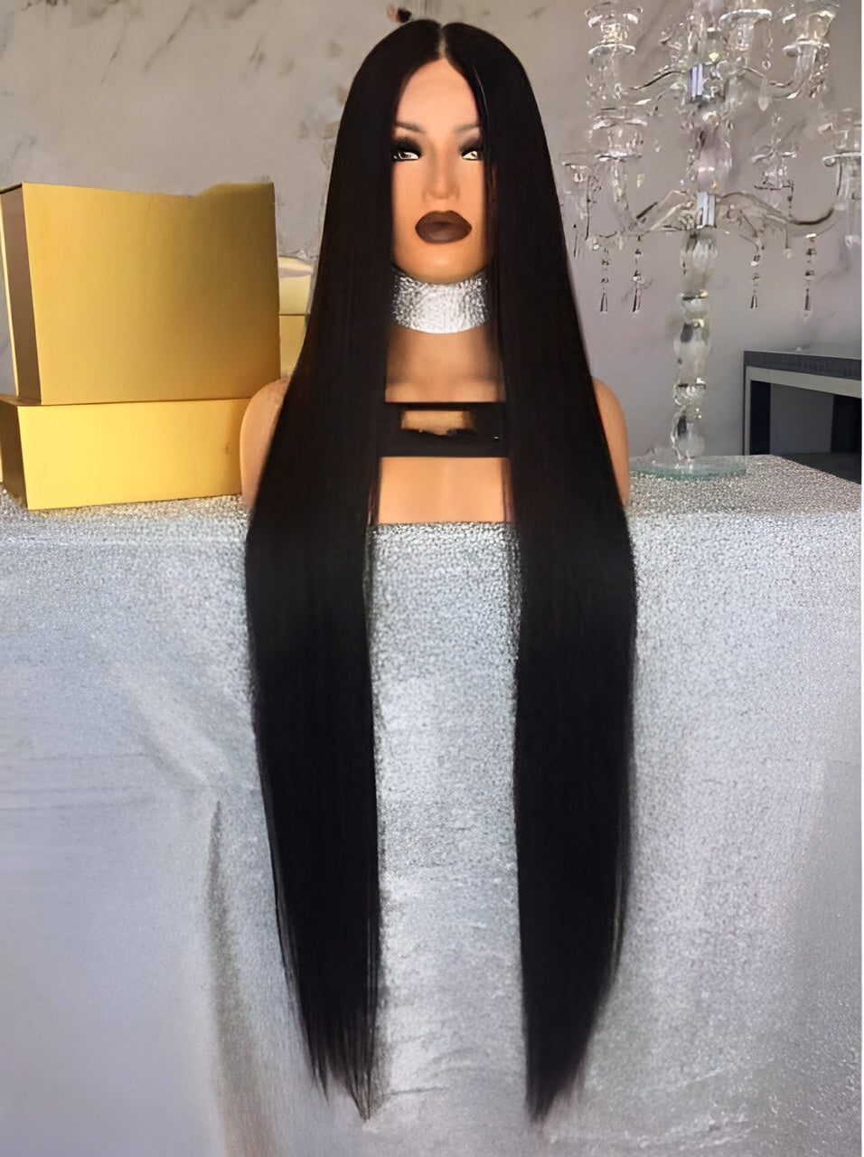 black long human hair wigs