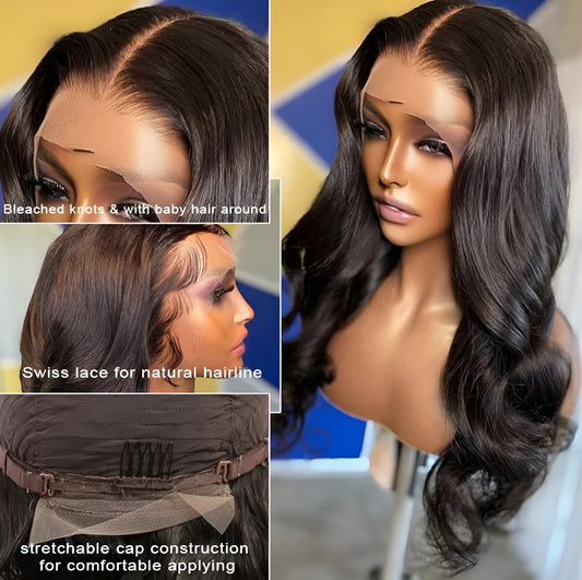 Remy Baby Hair Lace Front Wig