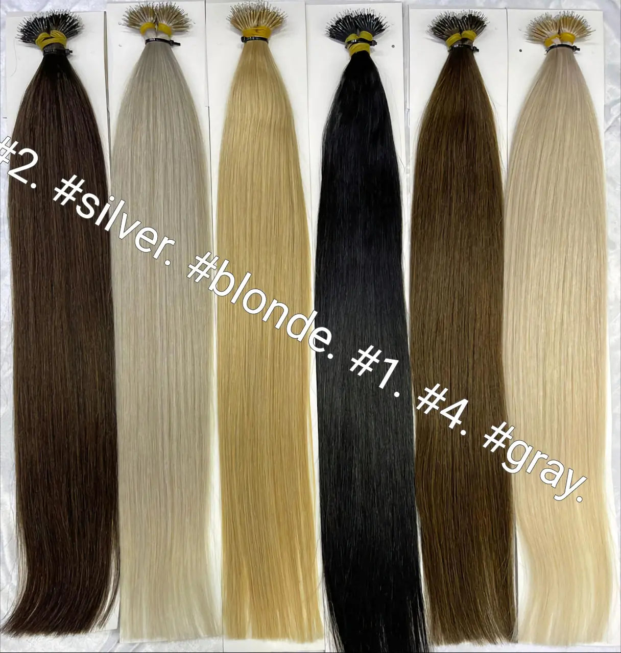 Nano Tip Hair Extensions Peruvian Human Nano Ring Hair Extensions - Natural Hair and Wigs