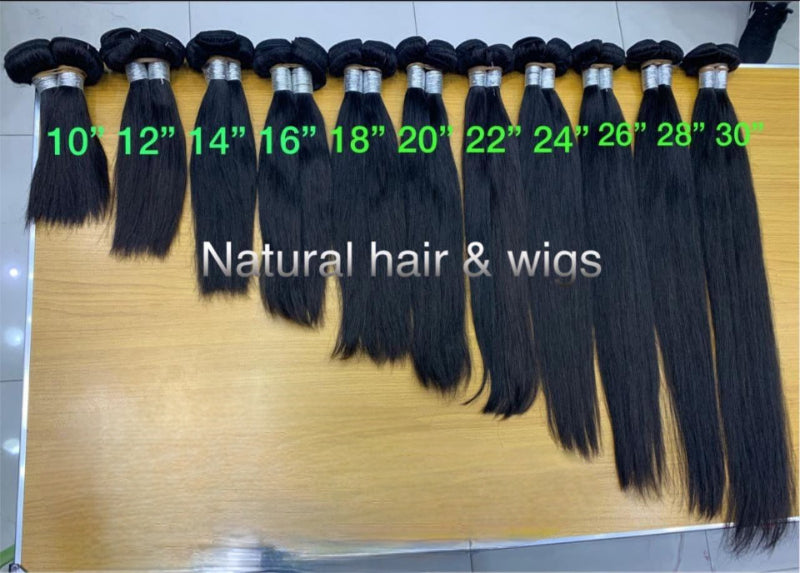 long straight hair weave in Dubai - Natural Hair and Wigs