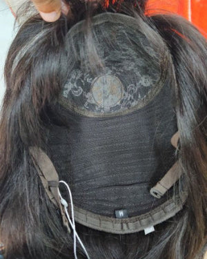 low cost fringe wig inside
