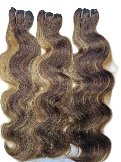 ombre highlight human hair extension, Best Highlight Hair Bundles made from 100% virgin human hair with natural shine.