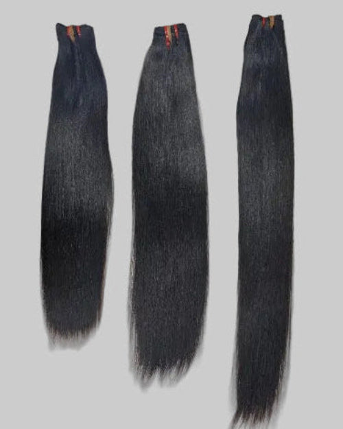 single doner human hair bundles. unprocessed human hair weft. 
Raw Remy human hair bundles for natural-looking styles. 
Luxury unprocessed human hair bundles.