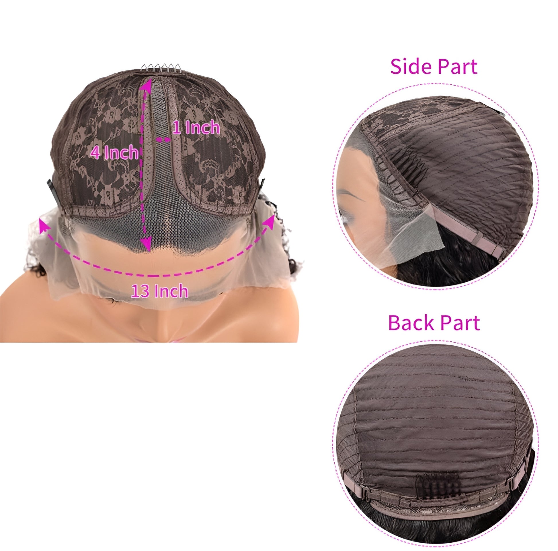 t part wig inside